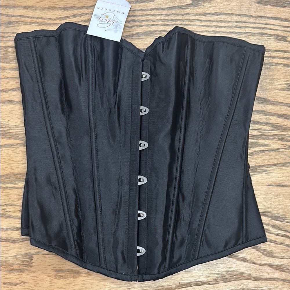 Daisy Corsets Black Lace-Up Corset - Picture 2 of 7